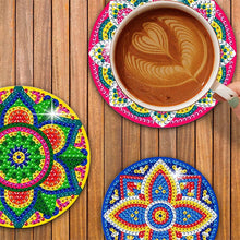 Load image into Gallery viewer, Mandala Diamond Painting Coasters Kits