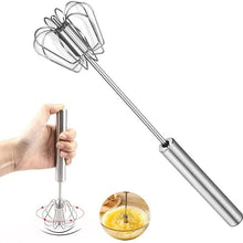Load image into Gallery viewer, 🥚Kitchen Semi-automatic Egg Beater Stainless Steel Easy Whisk