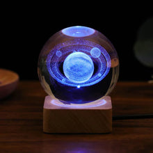 Load image into Gallery viewer, (✨hot sale✨)3D Galaxy Crystal Ball Nightlight Decorlamp