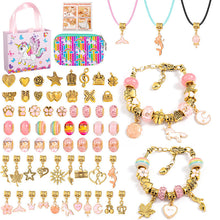 Load image into Gallery viewer, Girls Charm Bracelet Making Kit