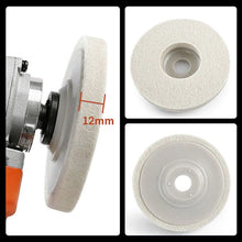 Load image into Gallery viewer, Wool Felt Polishing Wheel Disc