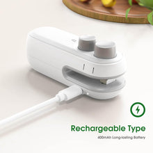 Load image into Gallery viewer, Rechargeable Handheld 2 in 1 Heat Sealer
