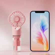 Load image into Gallery viewer, Mini Handheld Mist Fan
