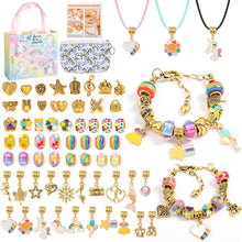 Load image into Gallery viewer, Girls Charm Bracelet Making Kit