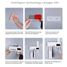 Load image into Gallery viewer, Smart UV Sterilizing Toothbrush Holder