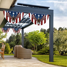 Load image into Gallery viewer, Memorial Day July 4th Flag Patriotic Eagle American Non-Pleated Fan Flag