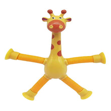Load image into Gallery viewer, Telescopic suction cup giraffe toy