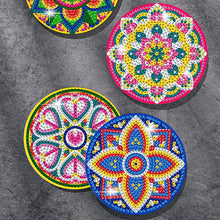 Load image into Gallery viewer, Mandala Diamond Painting Coasters Kits