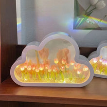 Load image into Gallery viewer, DIY set with tulip mirror and night light