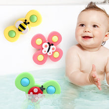 Load image into Gallery viewer, Suction cup spinner toys