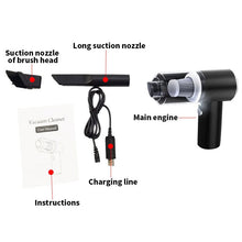 Load image into Gallery viewer, Wireless Handheld Car Vacuum Cleaner