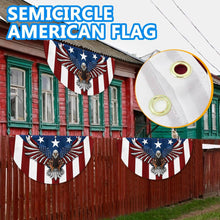 Load image into Gallery viewer, Memorial Day July 4th Flag Patriotic Eagle American Non-Pleated Fan Flag