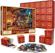 Load image into Gallery viewer, Advent Calendar 2024 Christmas Jigsaw Puzzles