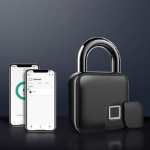 Load image into Gallery viewer, Graffiti Fingerprint Padlock