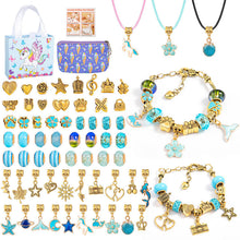 Load image into Gallery viewer, Girls Charm Bracelet Making Kit