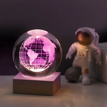 Load image into Gallery viewer, (✨hot sale✨)3D Galaxy Crystal Ball Nightlight Decorlamp