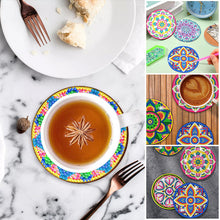 Load image into Gallery viewer, Mandala Diamond Painting Coasters Kits