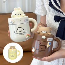 Load image into Gallery viewer, Bear Doll Insulated Water Cup