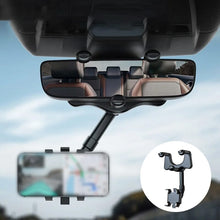 Load image into Gallery viewer, 🤳🏽Multifunctional 360 Rotatable Car Rearview Mirror Phone Holder