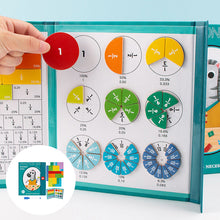 Load image into Gallery viewer, Montessori Educational Book Fraction Graph For Children