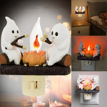 Load image into Gallery viewer, Ghost Campfire Flickering Nightlight