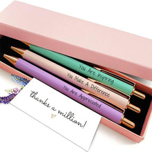 Load image into Gallery viewer, Fancy Pen Set - Thank You Gift