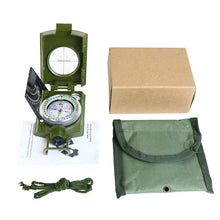 Load image into Gallery viewer, Military Grade Lensatic Sighting Compass