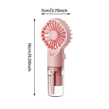 Load image into Gallery viewer, Mini Handheld Mist Fan