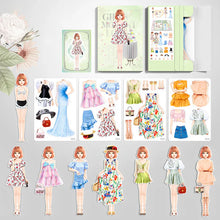 Load image into Gallery viewer, 👗Magnetic Princess Dress Up Paper Doll👸