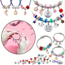 Load image into Gallery viewer, Girls Charm Bracelet Making Kit