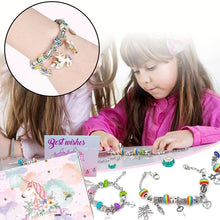 Load image into Gallery viewer, Girls Charm Bracelet Making Kit