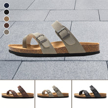 Load image into Gallery viewer, Women's Shoes with Natrual Soft Cork Footbed and Leather