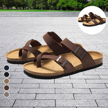 Load image into Gallery viewer, Women's Shoes with Natrual Soft Cork Footbed and Leather