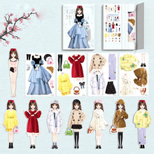 Load image into Gallery viewer, 👗Magnetic Princess Dress Up Paper Doll👸