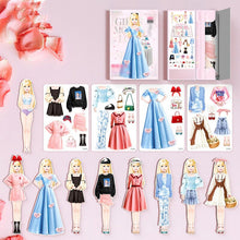 Load image into Gallery viewer, 👗Magnetic Princess Dress Up Paper Doll👸