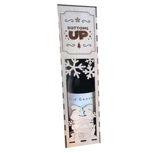 Load image into Gallery viewer, Christmas Funny Wooden Wine Box