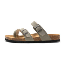 Load image into Gallery viewer, Women's Shoes with Natrual Soft Cork Footbed and Leather