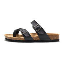 Load image into Gallery viewer, Women's Shoes with Natrual Soft Cork Footbed and Leather