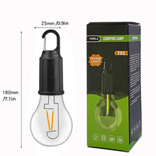 Load image into Gallery viewer, 2024 New Outdoor Camping Hanging Type-C Charging Retro Bulb Light