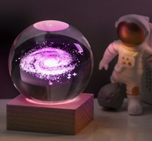 Load image into Gallery viewer, (✨hot sale✨)3D Galaxy Crystal Ball Nightlight Decorlamp