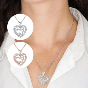 Interlocking Hearts Necklace