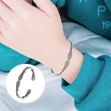 Load image into Gallery viewer, Angel Wings Vintage Style Sterling Bracelet