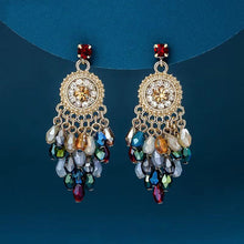 Load image into Gallery viewer, Colourful Dangle Earrings