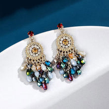 Load image into Gallery viewer, Colourful Dangle Earrings