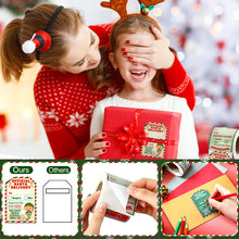 Load image into Gallery viewer, Santa Claus Stickers Roll