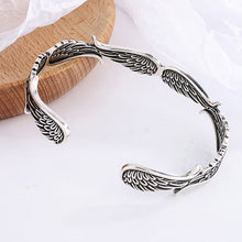Load image into Gallery viewer, Angel Wings Vintage Style Sterling Bracelet