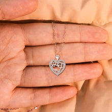 Load image into Gallery viewer, Interlocking Hearts Necklace