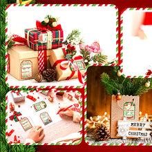 Load image into Gallery viewer, Santa Claus Stickers Roll