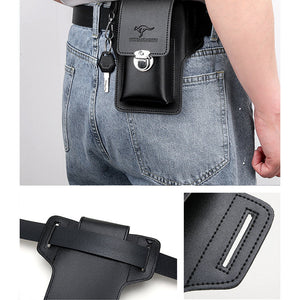 Fashion Multifunctional Men's Waist Bag