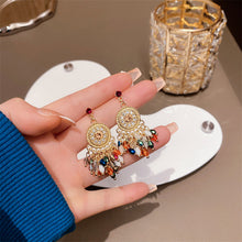 Load image into Gallery viewer, Colourful Dangle Earrings